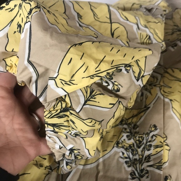 Anthropologie floral dress new size lg no belt - Picture 5 of 7